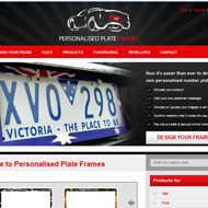 Personalized Plate Frames