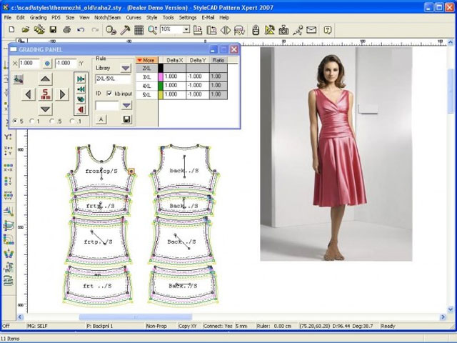 Fashion Design Tool: Liquefying the Process of Designing