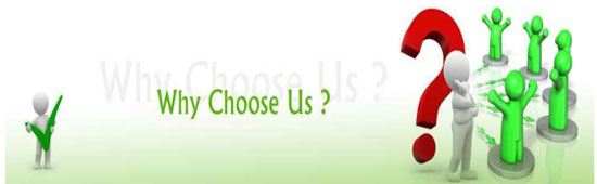 why to choose us