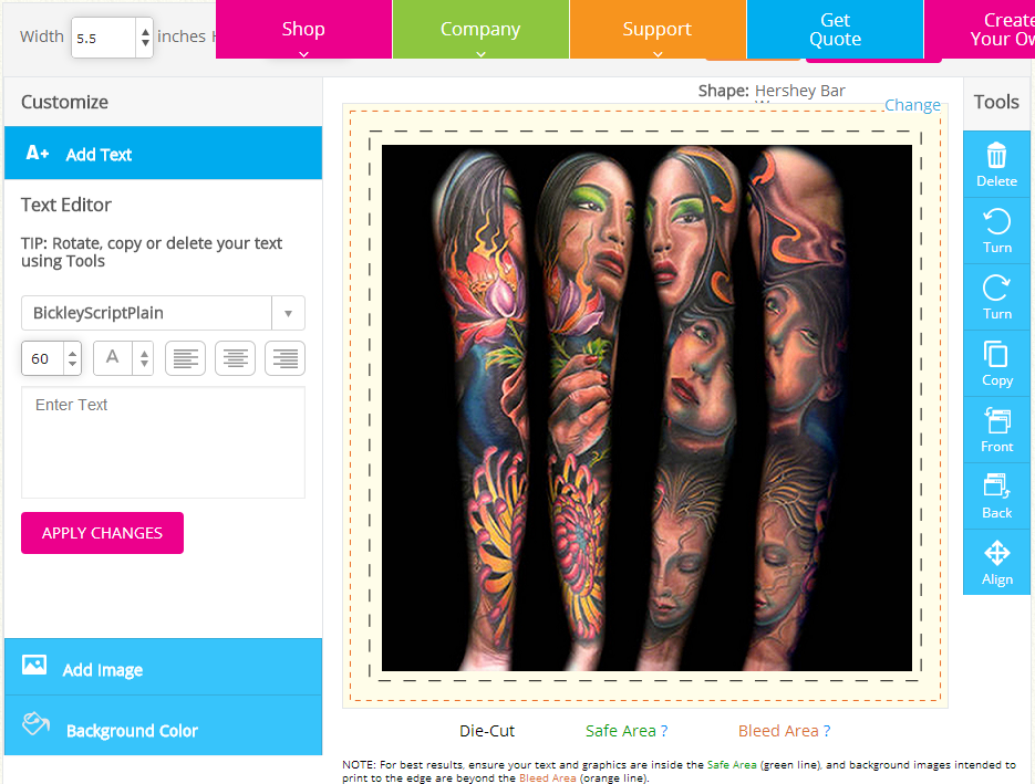Online Tattoo Design Tool For Unique & Customized Body Art Designs